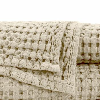 Полотенце вафля 65х110 Поусада Pousada от Abyss Habidecor (Абисс Хабидекор) 770 Linen - Льняной