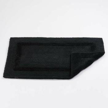 Коврик махровый 70х120 Реверс (Reversible) 990 Black - Черный от Abyss & Habidecor ( Абисс Хабидекор )