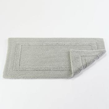 Коврик махровый премиум 60х100 Реверс (Reversible) 992 Platinum - Серебро от Abyss & Habidecor ( Абисс Хабидекор )
