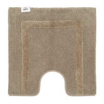 Коврик с вырезом для туалета премиум 60х60 Reversible С 770 Linen - Льняной от Abyss Habidecor (Абисс Хабидекор)