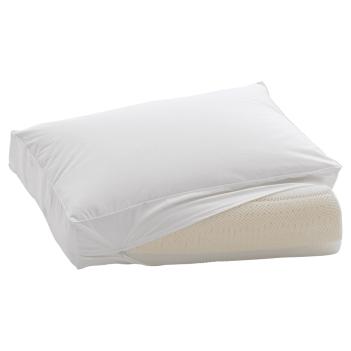 Подушка для поддержки шеи 50х70 Санаслип Sanasleep Dauny ортопедическая - мягкая / поддерживающая
