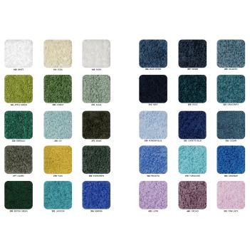 Полотенце 100% египетский хлопок 55x100 Супер Пил Super Pile от Abyss Habidecor (Абисс Хабидекор) 370 - Ярко-бирюзовый - палитра цветов