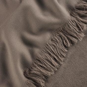 Пештемаль турция для пляжа, бассейна и яхты 100х180 Topkapi Pestemal - Дым