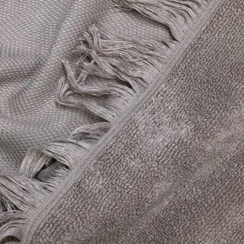 Пештемаль турецкая для пляжа, бассейна и яхты 100х180 Topkapi Pestemal - Дым