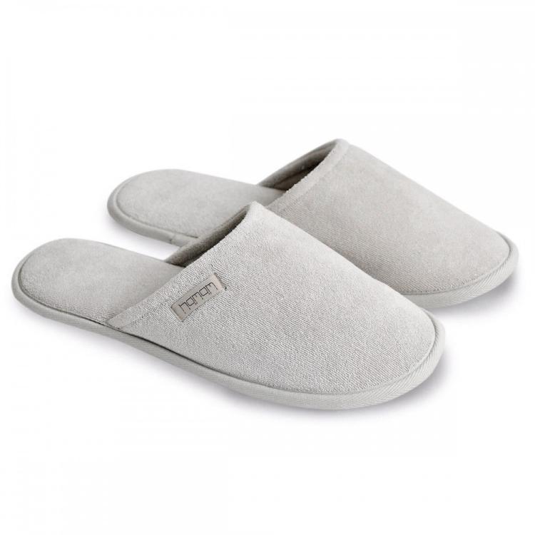Тапочки домашние мужские / женские 40-41 Ash - Слоновая кость от Hamam (Хамам) 